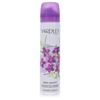 April Violets by Yardley London Body Spray 2.6 oz for Women