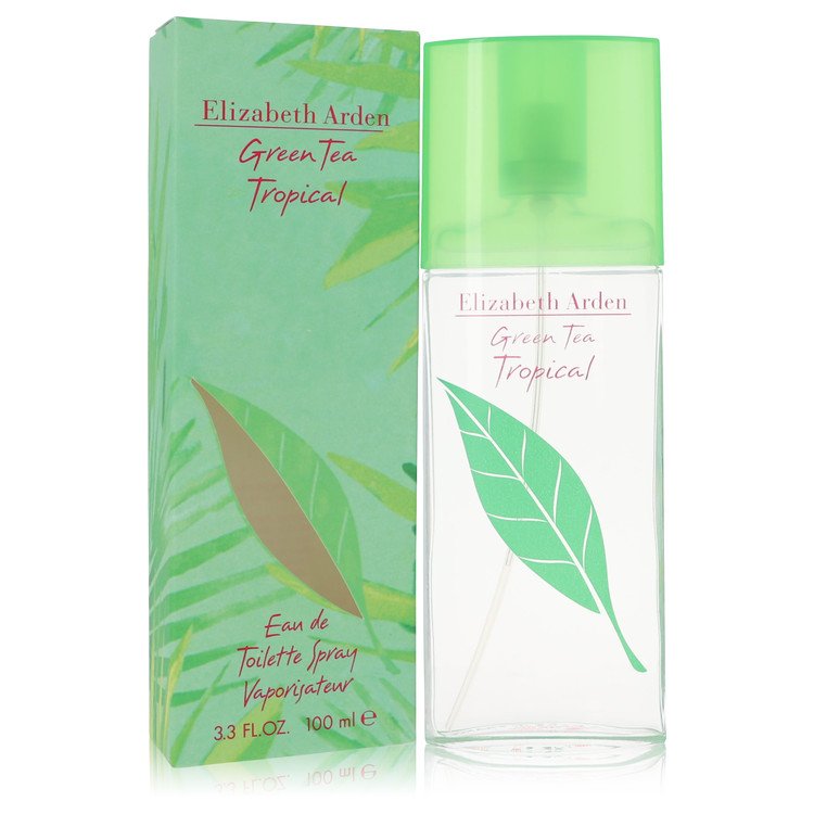 Green Tea Tropical by Elizabeth Arden Eau De Toilette Spray 3.3 oz for Women