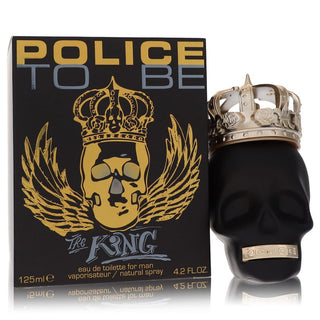 Police To Be The King by Police Colognes Eau De Toilette Spray 4.2 oz for Men