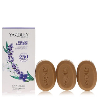 English Lavender by Yardley London 3 x 3.5 oz Soap 3.5 oz for Women