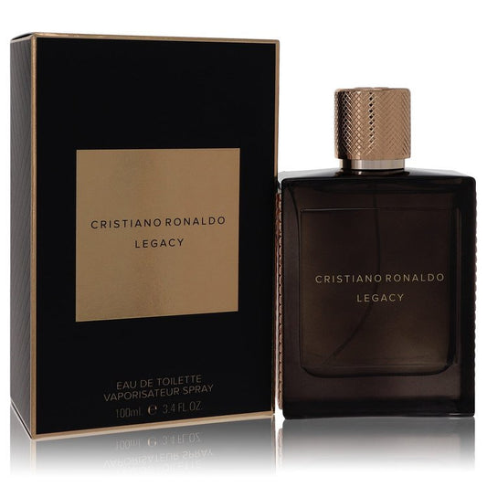 Cristiano Ronaldo Legacy by Cristiano Ronaldo Eau De Toilette Spray 3.4 oz for Men