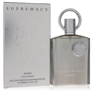 Supremacy Silver by Afnan Eau De Parfum Spray 3.4 oz for Men