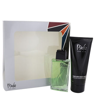 MACKIE by Bob Mackie Gift Set -- 3.4 oz Eau De Toilette Spray + 6.7 oz Shower Gel for Men