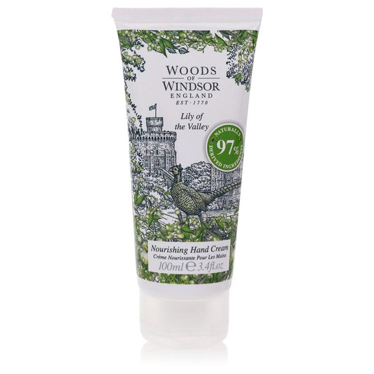 Lily of the Valley (Woods of Windsor) by Woods of Windsor Nourishing Hand Cream 3.4 oz for Women