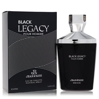 Black Legacy Pour Homme by Jean Rish Eau De Toilette Spray 3.4 oz for Men