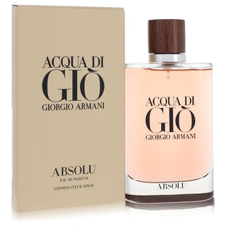 Acqua Di Gio Absolu by Giorgio Armani Eau De Parfum Spray for Men