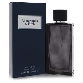 First Instinct Blue by Abercrombie & Fitch Eau De Toilette Spray 3.4 oz for Men