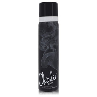 Charlie Black by Revlon Body Fragrance Spray 2.5 oz for Women