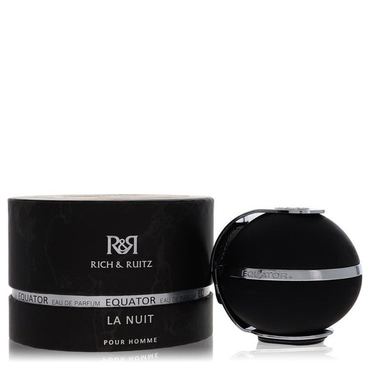 Rich & Ruitz Equator La Nuit by Rich & Ruitz Eau De Parfum Spray 3.33 oz for Men