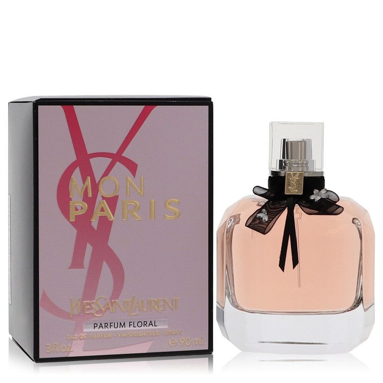 Mon Paris Floral by Yves Saint Laurent Eau De Parfum Spray 3 oz for Women