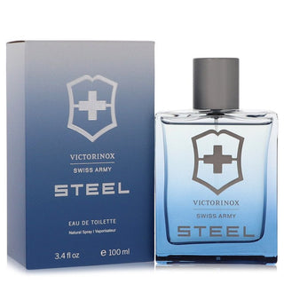 Swiss Army Steel by Swiss Army Eau De Toilette Spray 3.4 oz for Men