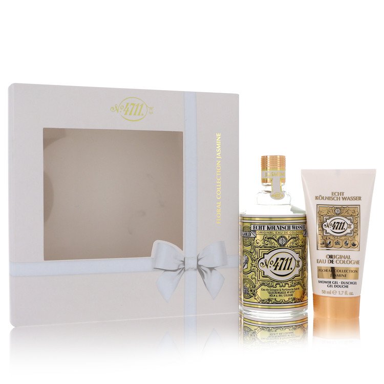 4711 Jasmine by 4711 Gift Set (Unisex) -- 3.4 oz Cologne Spray + 1.7 oz Shower Gel for Men