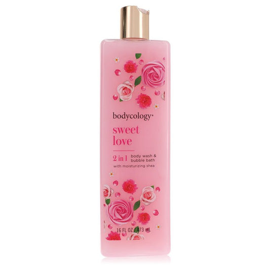 Bodycology Sweet Love by Bodycology Body Wash & Bubble Bath 16 oz for Women