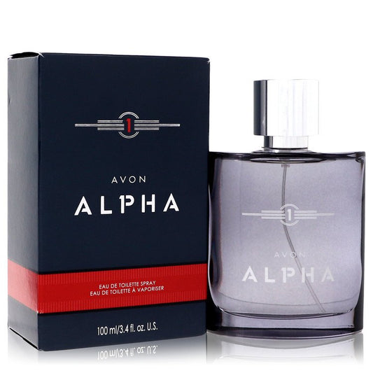 Avon Alpha by Avon Eau De Toilette Spray 3.4 oz for Men