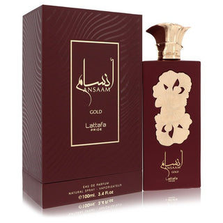 Lattafa Pride Ansaam Gold by Lattafa Eau De Parfum Spray (Unisex) 3.4 oz for Women