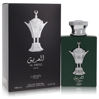 Lattafa Pride Al Areeq Silver by Lattafa Eau De Parfum Spray (Unisex) 3.4 oz for Men