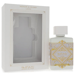 Lattafa Badee Al Oud Honor & Glory by Lattafa Eau De Parfum Spray (Unisex) 3.4 oz for Men