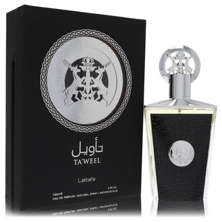 Lattafa Taweel by Lattafa Eau De Parfum Spray (Unisex) 3.4 oz for Men