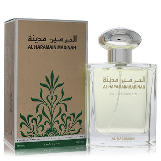 Al Haramain Madinah by Al Haramain Eau De Parfum Spray (Unisex) 3.33 oz for Women