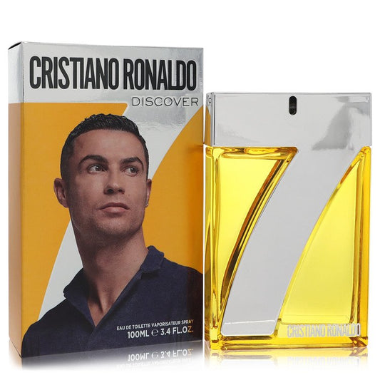 Cristiano Ronaldo Discover by Cristiano Ronaldo Eau De Toilette Spray 3.4 oz for Men