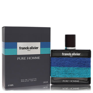 Franck Olivier Pure Homme by Franck Olivier Eau De Toilette Spray 3.4 oz for Men