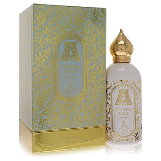 Attar Crystal Love by Attar Collection Eau De Parfum Spray 3.4 oz for Women