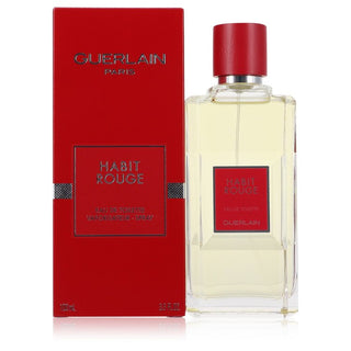 HABIT ROUGE by Guerlain Cologne - Eau De Toilette Spray 3.4 oz for Men - PerfumeOutlet.com