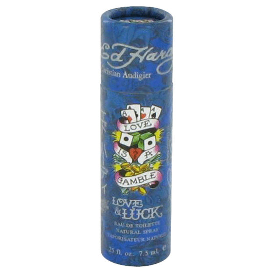 Love & Luck by Christian Audigier Mini EDT Spray .25 oz for Men