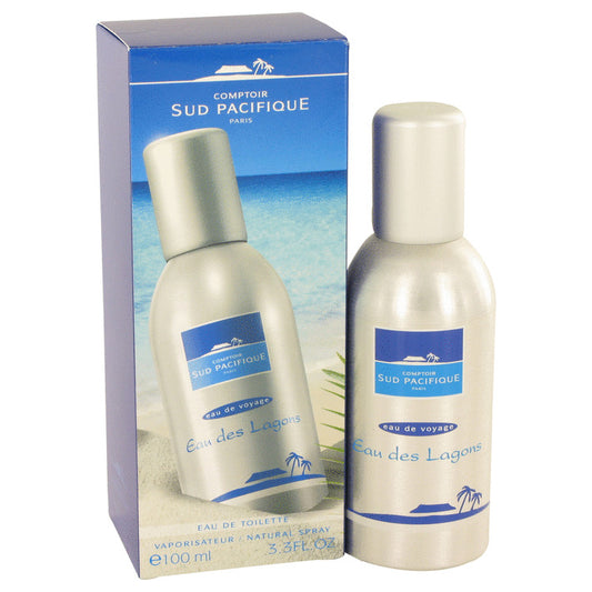 COMPTOIR SUD PACIFIQUE Eau Des Lagons by COMPTOIR SUD PACIFIQUE Eau De Toilette Spray 3.3 oz for Women - PerfumeOutlet.com