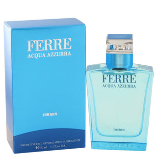 Ferre Acqua Azzurra by Gianfranco Ferre Eau De Toilette Spray for Men - PerfumeOutlet.com