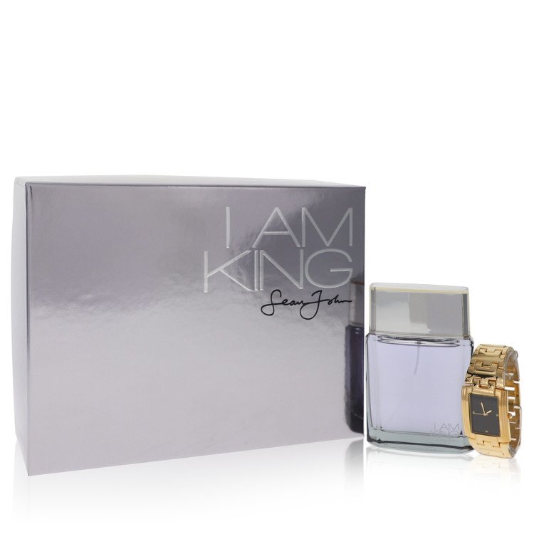 I Am King by Sean John Gift Set -- 3.4 oz Eau De Toilette Spray +