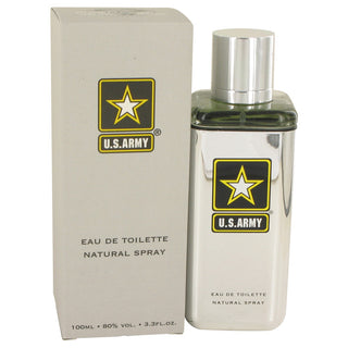 US Army Silver by US Army Eau De Toilette Spray 3.4 oz for Men - PerfumeOutlet.com