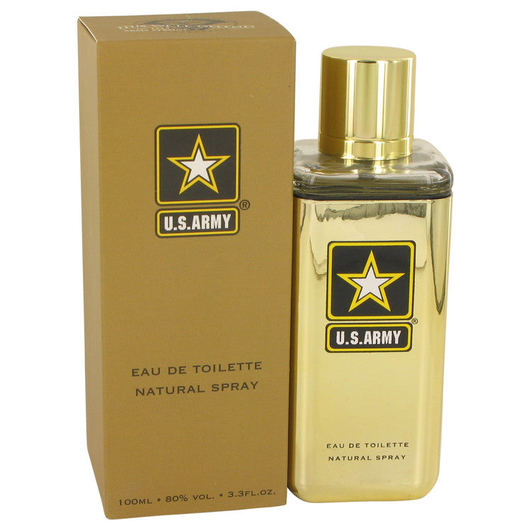 US Army Gold by US Army Eau De Toilette Spray 3.3 oz for Men - PerfumeOutlet.com