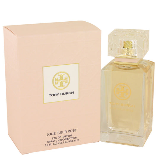 Tory Burch Jolie Fleur Rose by Tory Burch Eau De Parfum Spray 3.4 oz for Women - PerfumeOutlet.com