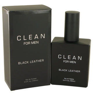 Clean Black Leather by Clean Eau De Toilette Spray 3.4 oz for Men - PerfumeOutlet.com