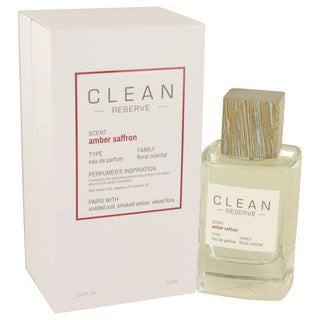 Clean Amber Saffron by Clean Eau De Parfum Spray 3.4 oz for Women - PerfumeOutlet.com