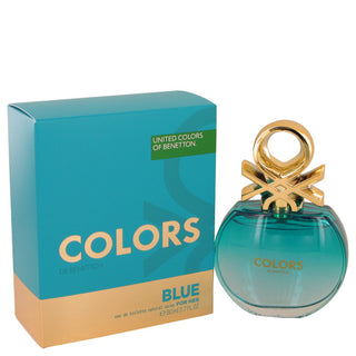 Colors De Benetton Blue by Benetton Eau De Toilette Spray 2.7 oz for Women - PerfumeOutlet.com