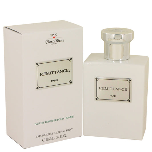 Remittance Paris Blue by Paris Bleu Eau De Toilette Spray 3.4 oz for Men - PerfumeOutlet.com