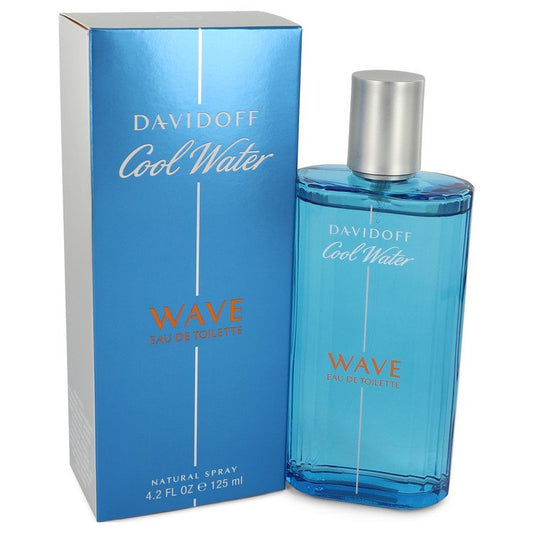 Cool Water Wave by Davidoff Eau Toilette Spray for Men - PerfumeOutlet.com