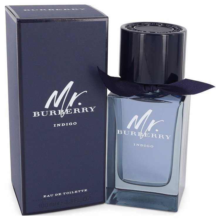 Mr Burberry Indigo by Burberry Eau De Toilette Spray for Men - PerfumeOutlet.com