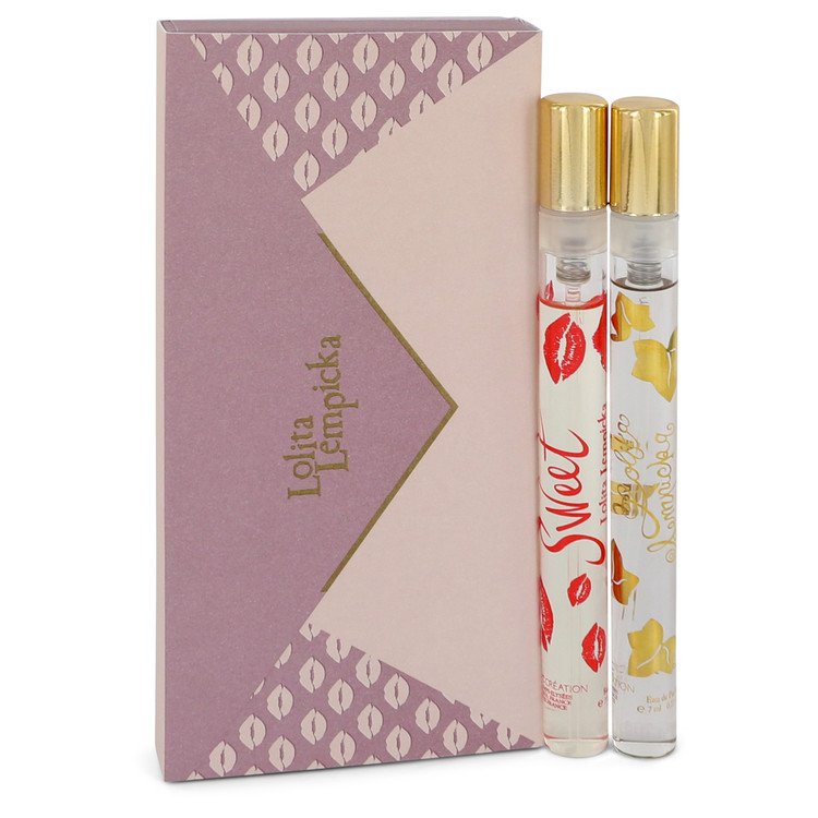 Sweet Lolita Lempicka by Lolita Lempicka Gift Set -- .23 oz Mini Sweet Lolita Lempicka EDP Spray + .23 oz Mini  Leau Jolie EDP Spray for Women - PerfumeOutlet.com