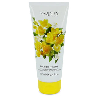 English Freesia by Yardley London Hand Cream 3.4 oz  for Women - PerfumeOutlet.com