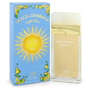 Light Blue Sun by Dolce & Gabbana Eau De Toilette Spray 3.4 oz for Women - PerfumeOutlet.com