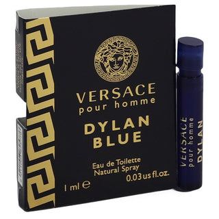 Versace Pour Homme Dylan Blue by Versace Vial (sample) .03 oz for Men - PerfumeOutlet.com