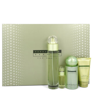 PERRY ELLIS RESERVE by Perry Ellis Gift Set -- 3.4 oz Eau De Parfum Spray + 4 oz Body Mist + 2 oz Hand Cream + .25 oz Mini EDP Spray for Women - PerfumeOutlet.com