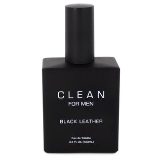 Clean Black Leather by Clean Eau De Toilette Spray (unboxed) 3.4 oz  for Men - PerfumeOutlet.com