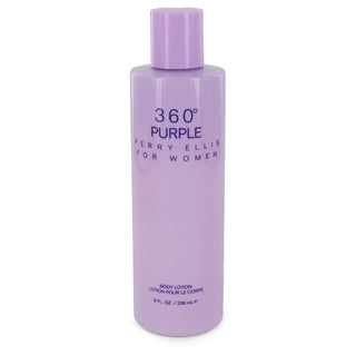 Perry Ellis 360 Purple by Perry Ellis Body Lotion 8 oz for Women - PerfumeOutlet.com