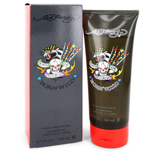 Ed Hardy Born Wild by Christian Audigier Shower Gel 6.7 oz for Men - PerfumeOutlet.com