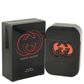 Gucci Guilty Black by Gucci Eau De Toilette Spray (unboxed) 1.7 oz for Women - PerfumeOutlet.com