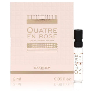 Quatre En Rose Florale by Boucheron Vial (Sample) .06 oz for Women - PerfumeOutlet.com